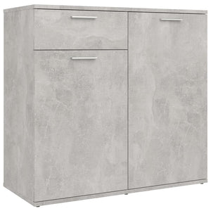 Betongraues Sideboard 80 cm