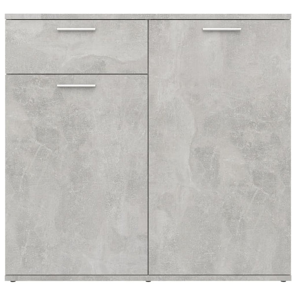Betongraues Sideboard 80 cm