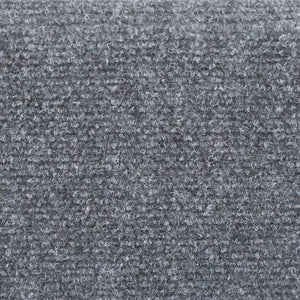 vidaXL Self-Adhesive Stair Treads 5 pcs. 56x17x3 cm Light Grey Semi-Circular