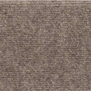 vidaXL Stair Mats Self-Adhesive 5 pcs. 56x17x3 cm Beige Semi-Circular