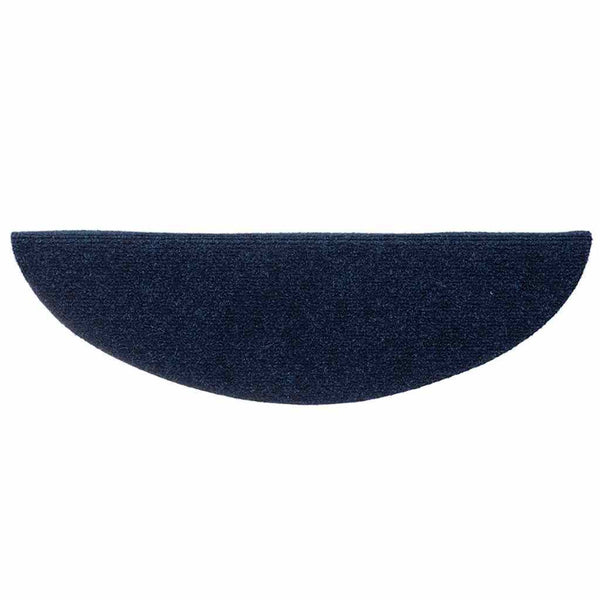 vidaXL Self-Adhesive Stair Treads 5 pcs. 56x17x3 cm Navy Blue Semi-circular