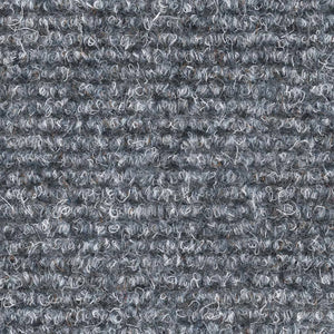 vidaXL Self-Adhesive Stair Mats 10 pcs 65x21x4 cm Light Grey Semi-Circular Large