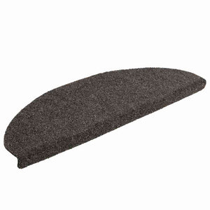 vidaXL Self-Adhesive Stair Treads 5 pcs. 65x21x4 cm Anthracite Semi-Circular Large