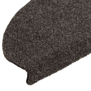 vidaXL Self-Adhesive Stair Treads 5 pcs. 65x21x4 cm Anthracite Semi-Circular Large