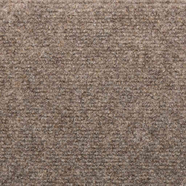 vidaXL Self-Adhesive Stair Mats 5 pcs. 65x21x4 cm Beige Semi-Circular Large