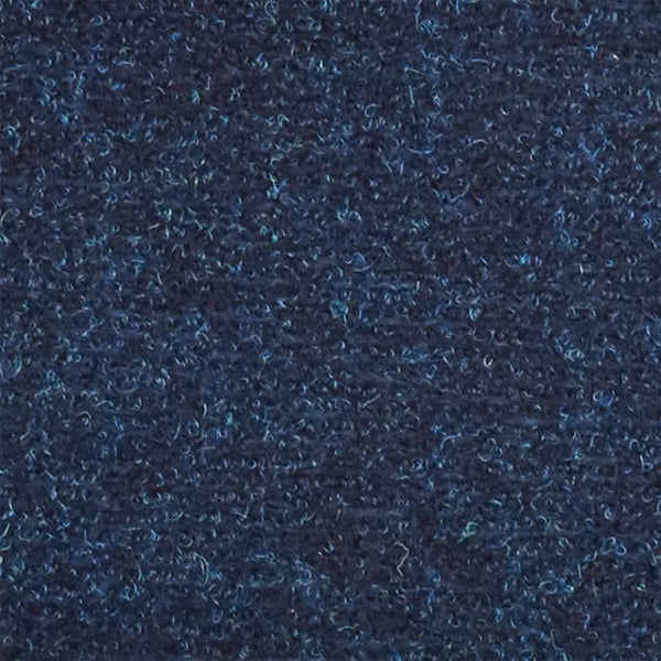 vidaXL Self-Adhesive Stair Treads 10 pcs 65x21x4 cm Navy Blue Half Round Large