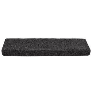 vidaXL Stair Mats Self-Adhesive 5 pcs. 65x21x4 cm Dark Gray Rectangular Edge