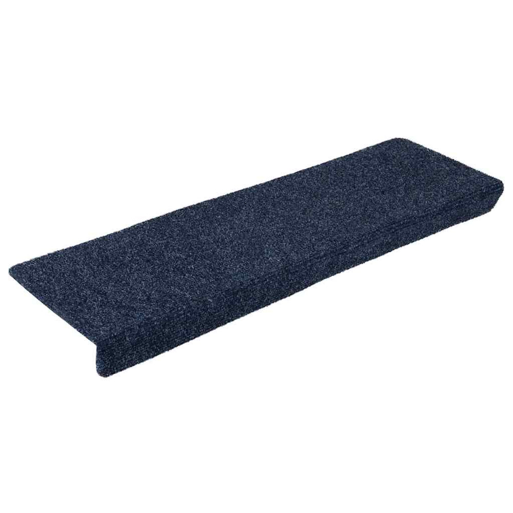 vidaXL Self-Adhesive Stair Mats 10 pcs 65x21x4 cm Anthracite Rectangular Edge