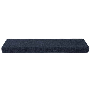 vidaXL Self-Adhesive Stair Mats 10 pcs 65x21x4 cm Anthracite Rectangular Edge
