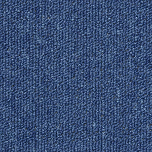 vidaXL Stair Mats 10 pcs. 56x17x3 cm Blue Semi-circular