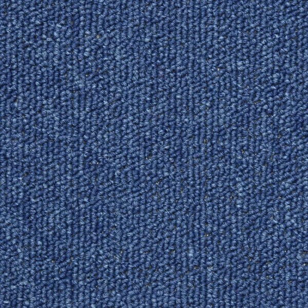 vidaXL Stair Mats 10 pcs. 56x17x3 cm Blue Semi-circular