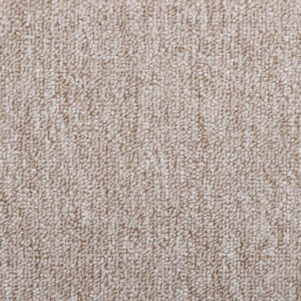 vidaXL Stair Mats 10 pcs. 65x24x4 cm Light Brown Half Round Large