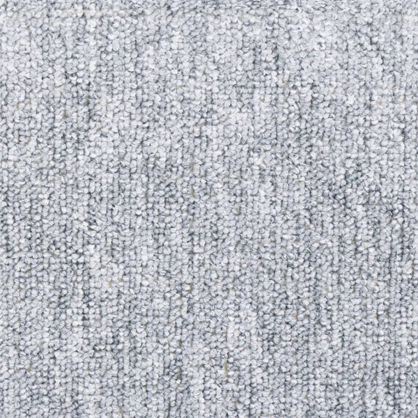 vidaXL Stair Mats 10 pcs. 65x24x4 cm Light Grey Semi-Circular Large