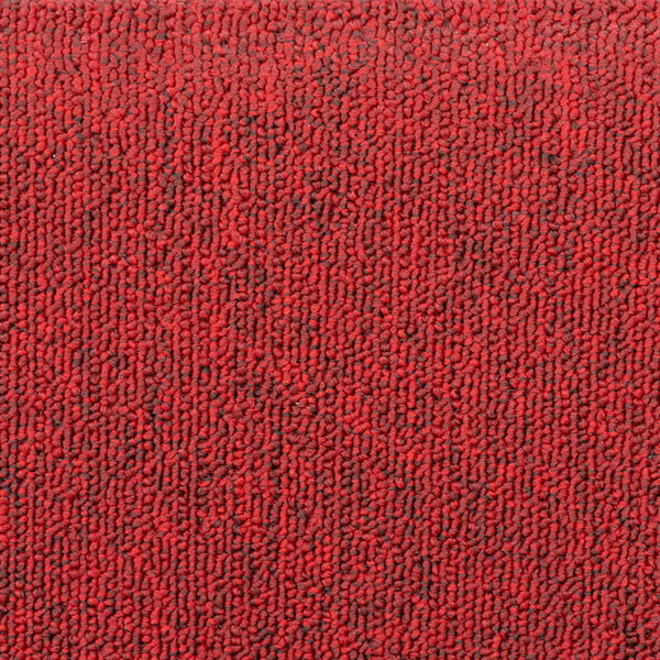 vidaXL Stair Mats 10 pcs. 65x24x4 cm Red Half Round Large