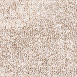 vidaXL Stair Mats 10 pcs. 65x24x4 cm Taupe Semi-circular Large