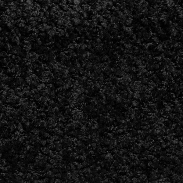 vidaXL Stair Mats 10 pcs 56x17x3 cm Black Semi-Circular