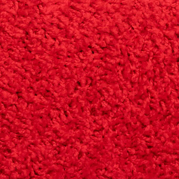 vidaXL Stair Mats 10 pcs. 56x17x3 cm Red Half Round