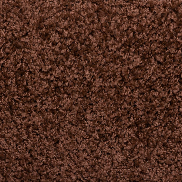 vidaXL Stair Mats 10 pcs. 65x21x4 cm Brown Rectangular Edge