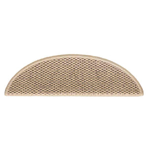Sisal Treppenmatten Selbstklebend Sand 15er Set