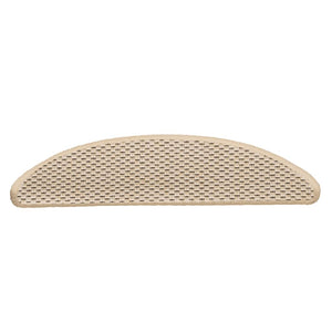 Selbstklebende Treppenmatten Sisal Optik Berber, 15er Set