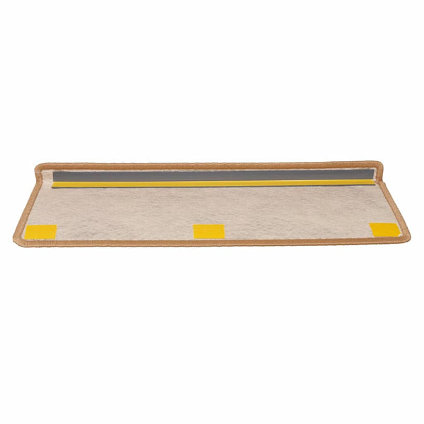 Selbstklebende Treppenmatten Sisal-Optik, 15er Set