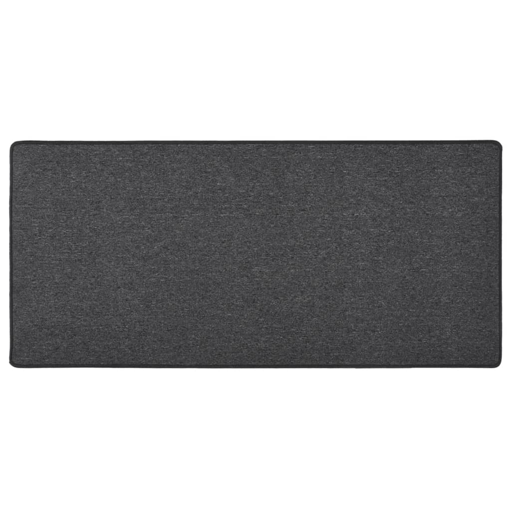 vidaXL Runner Rug Anthracite 50x100 cm