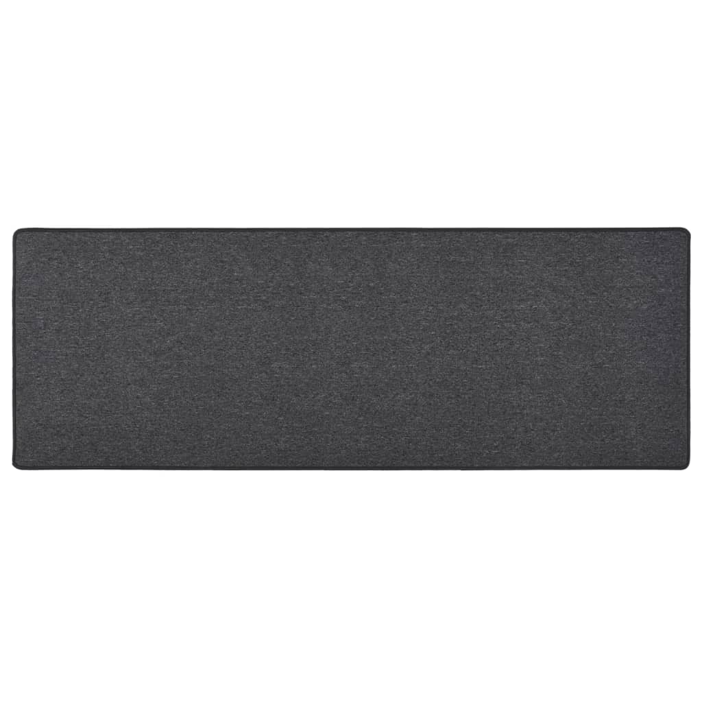vidaXL Runner Rug Anthracite 50x150 cm