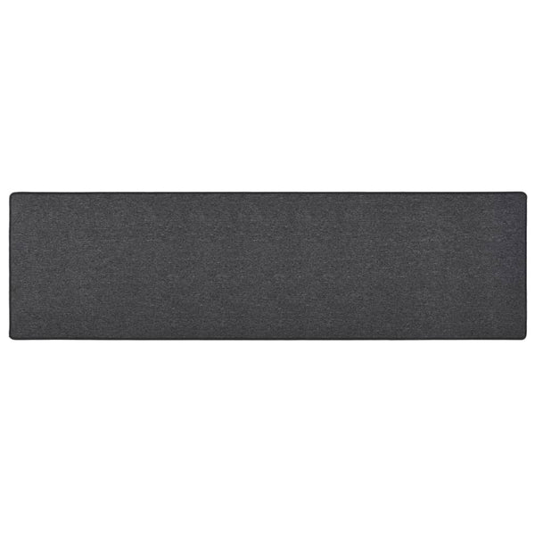 vidaXL Runner Rug Anthracite 80x300 cm