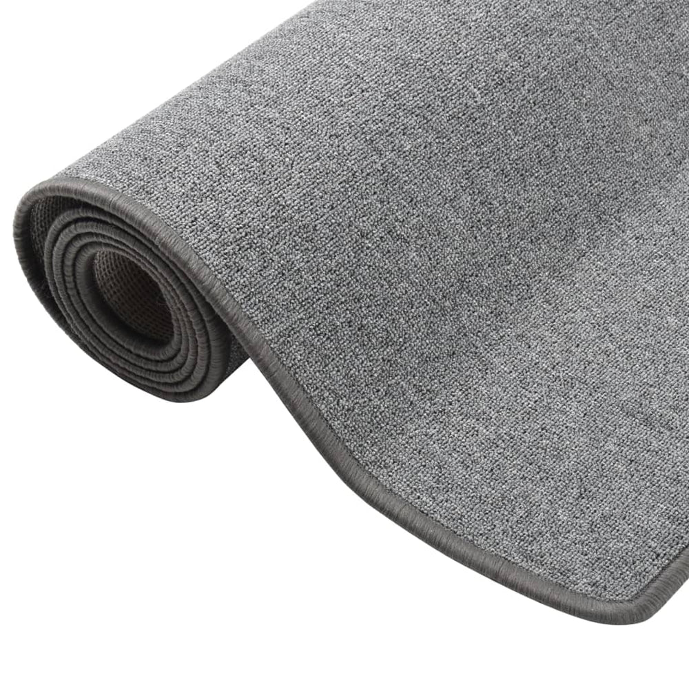 vidaXL Runner Rug Dark Grey 50x100 cm