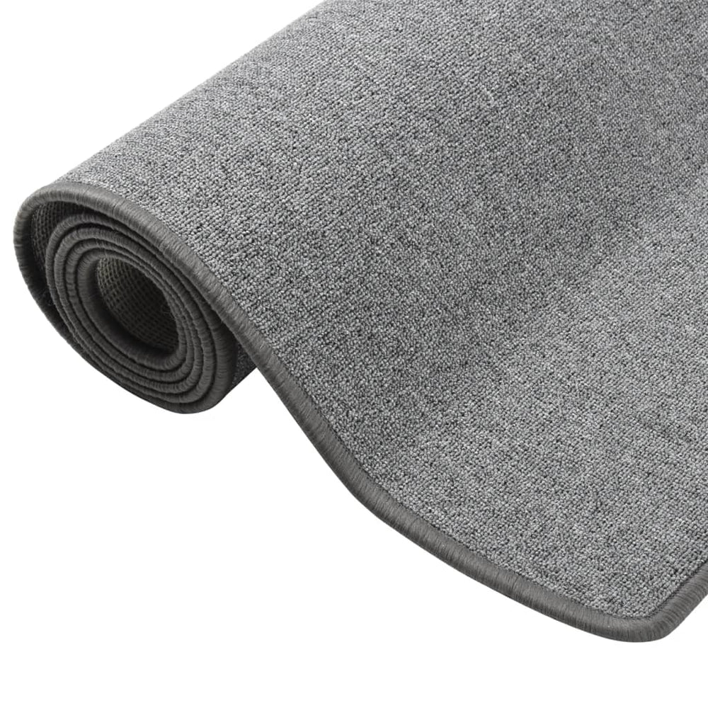 vidaXL Runner Rug Dark Grey 50x200 cm