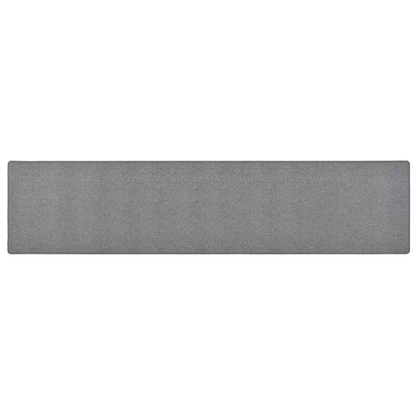 vidaXL Runner Rug Dark Grey 50x250 cm