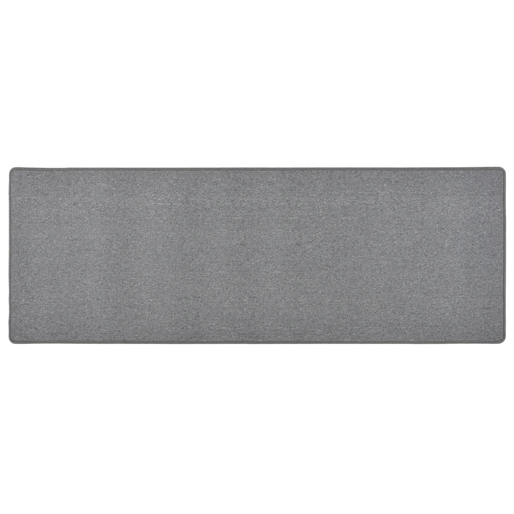vidaXL Runner Rug Dark Grey 80x250 cm