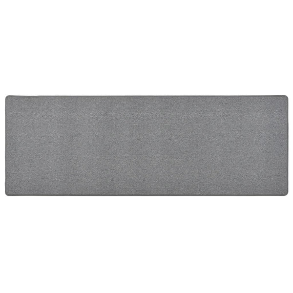 vidaXL Runner Rug Dark Grey 80x250 cm