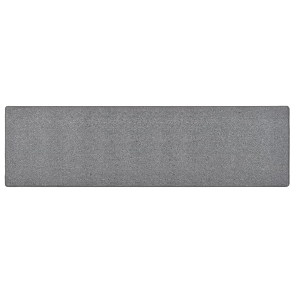 vidaXL Runner Rug Dark Grey 80x300 cm