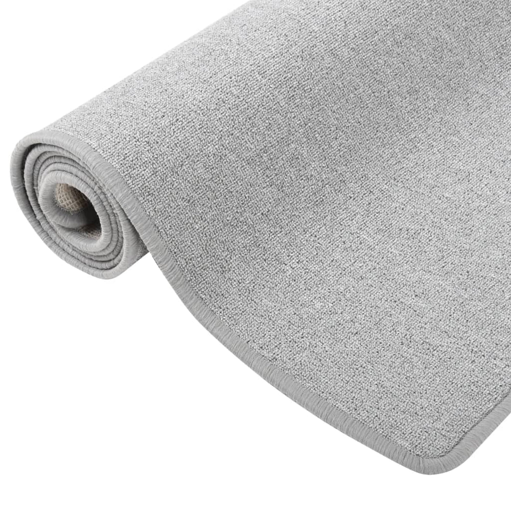 vidaXL Runner Rug Light Grey 50x100 cm