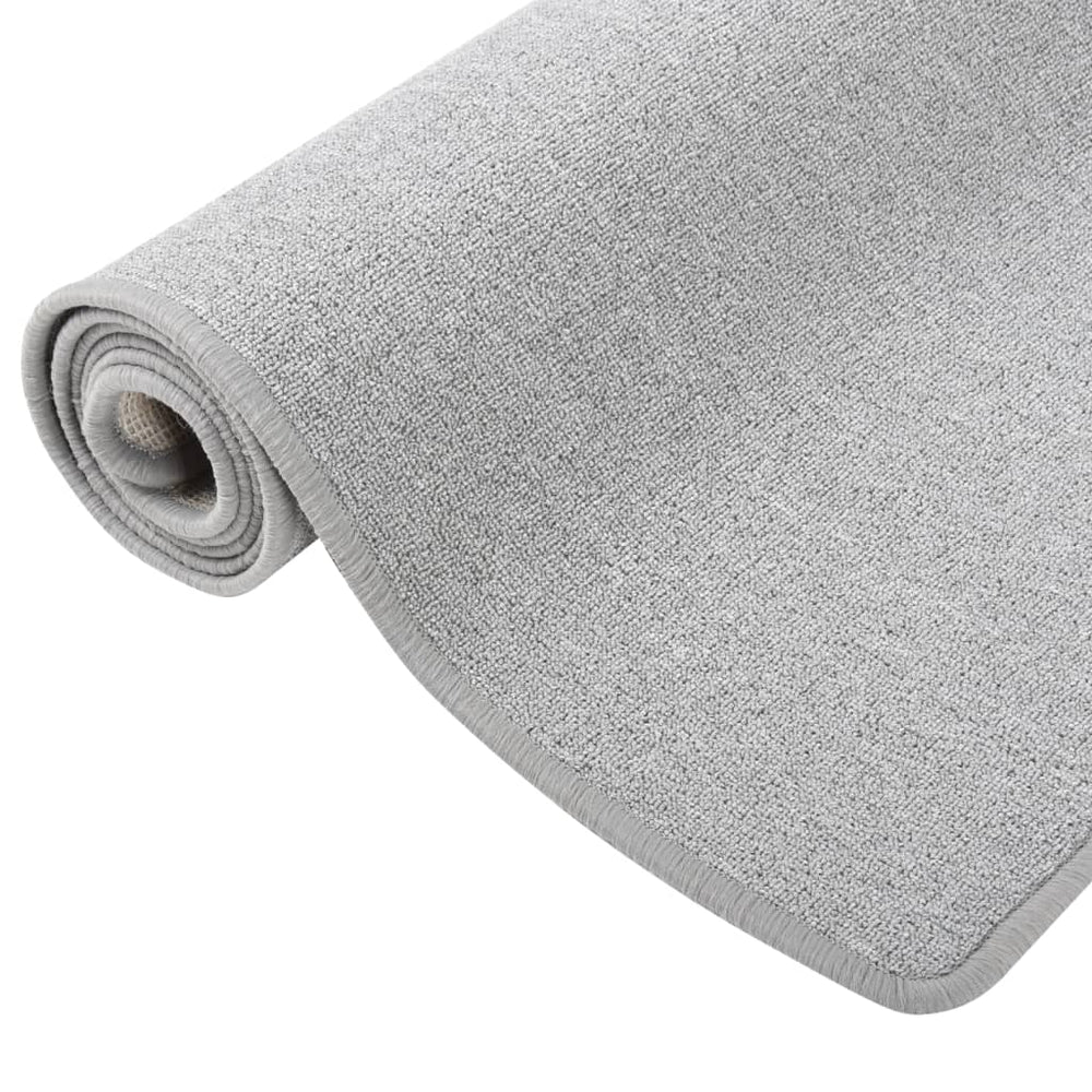 vidaXL Runner Rug Light Grey 50x150 cm