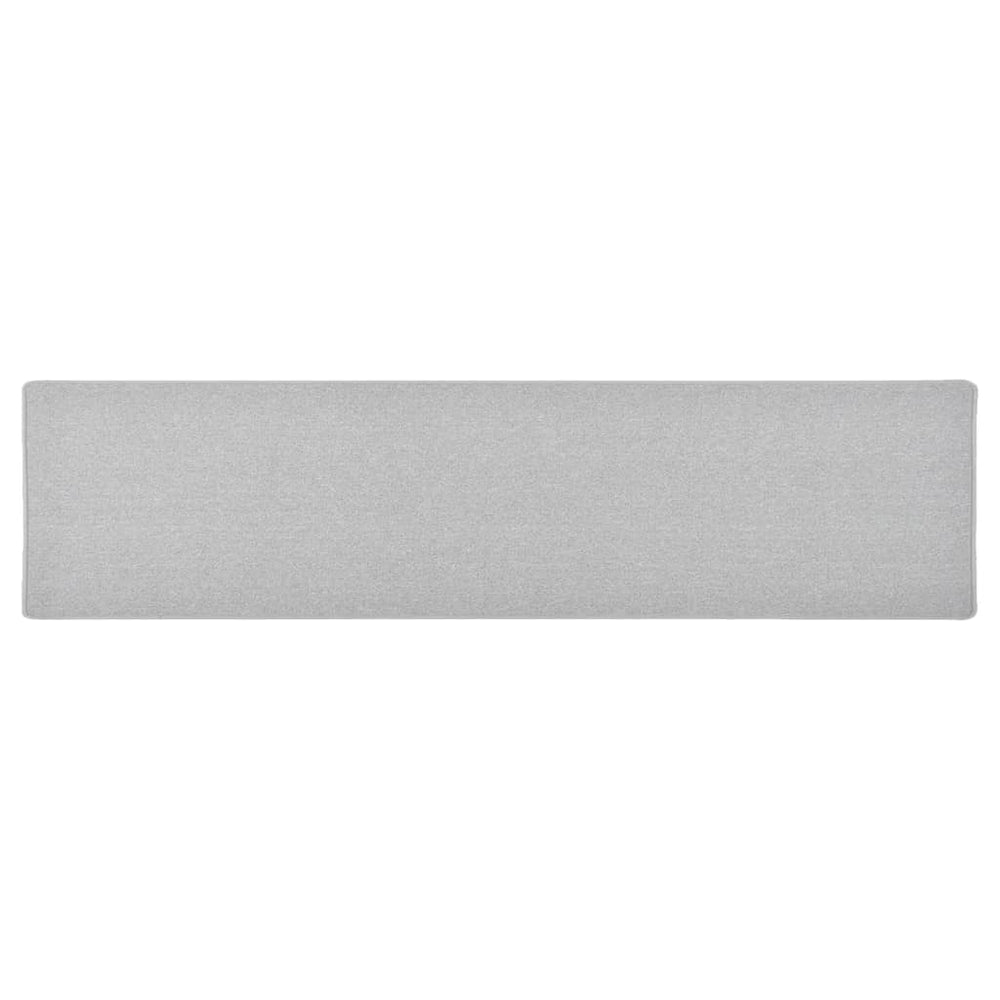 vidaXL Runner Rug Light Grey 50x200 cm