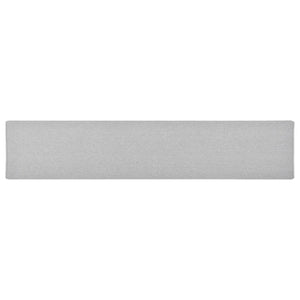 vidaXL Runner Rug Light Gray 50x250 cm