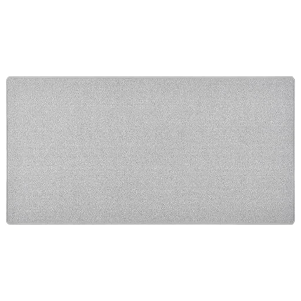 vidaXL Runner Rug Light Grey 80x150 cm