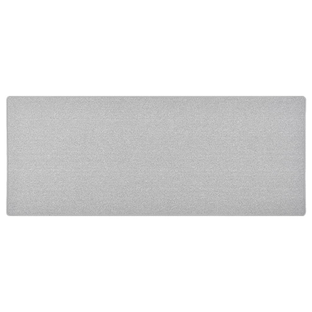 vidaXL Runner Rug Light Gray 80x200 cm