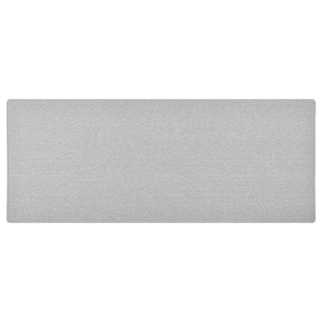 vidaXL Runner Rug Light Gray 80x200 cm