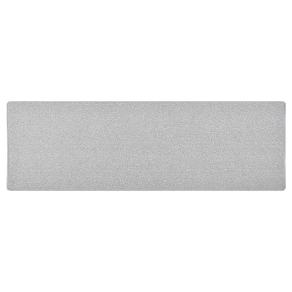 vidaXL Runner Rug Light Grey 80x250 cm