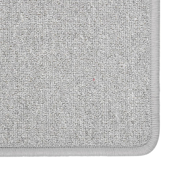 vidaXL Runner Rug Light Grey 80x250 cm