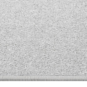 Hellgrauer Teppichläufer 80x300 cm