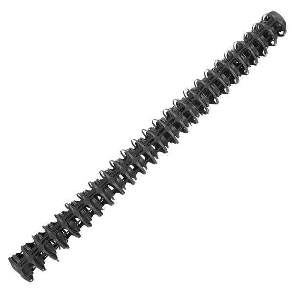 vidaXL Barrier Fence 30 m Black