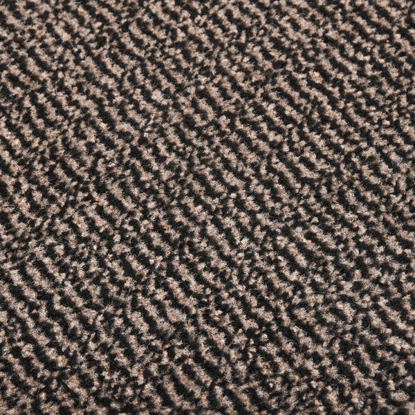 vidaXL Tufted Doormat 60x90 cm Dark Brown