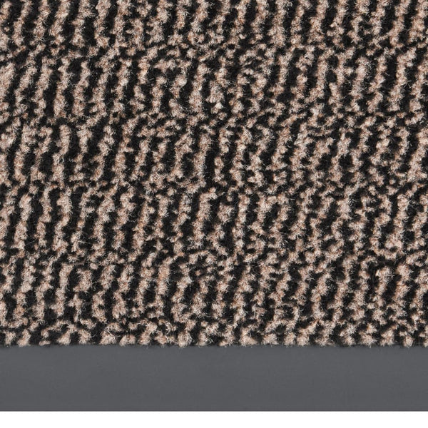 vidaXL Tufted Doormat 60x180 cm Dark Brown