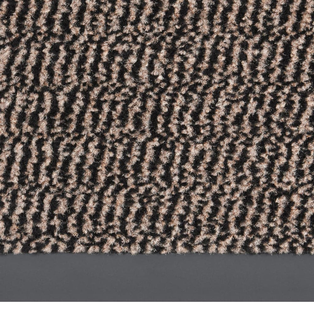 vidaXL Tufted Doormat 120x180 cm Dark Brown