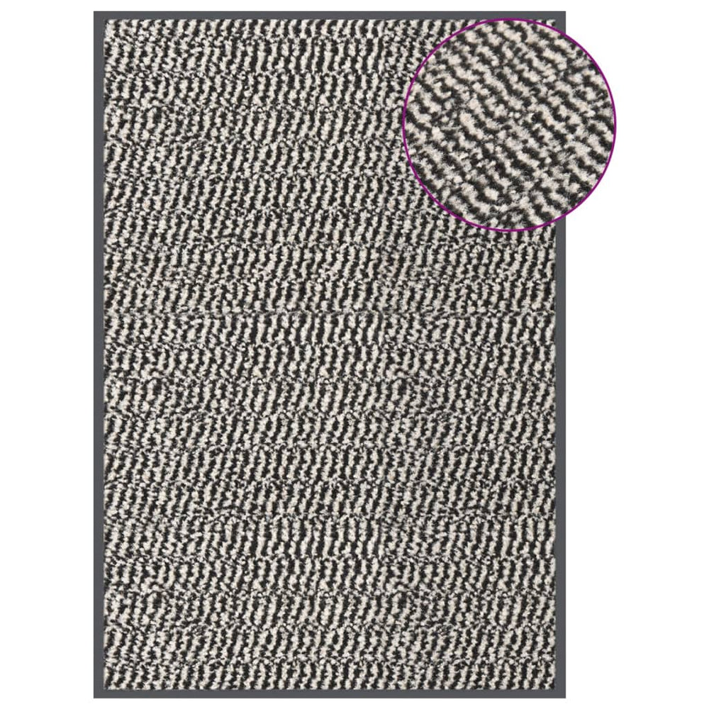 vidaXL Tufted Doormat 60x90 cm Light Brown