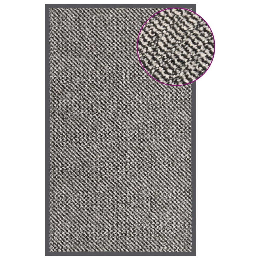 vidaXL Tufted Doormat Light Brown 90x150 cm